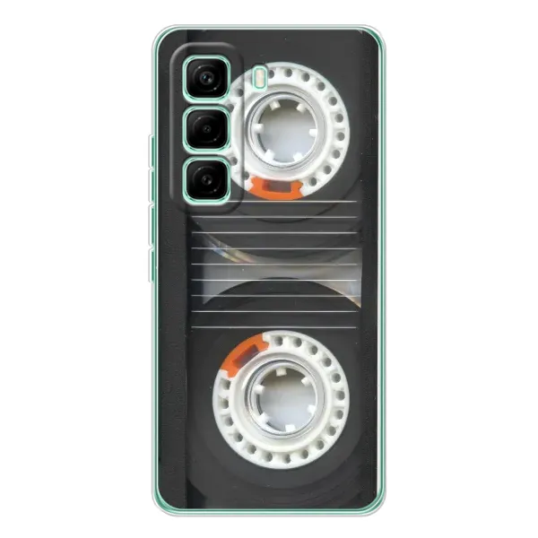 Чехол с рисунком «Кассета магнитофона» для Infinix Hot 60 Pro Чехол с рисунком «Кассета магнитофона» для Infinix Hot 60 Pro