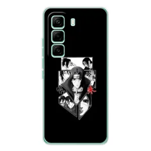 Чохли з принтом Ітачі Учіха на Infinix Hot 60 Pro (Коллаж Ітачі)