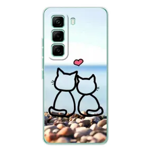 Силіконові Чохли Коханій людині для Infinix Hot 60 Pro (Котейки)