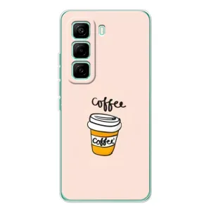 Чехол с изображением вкусной еды для Infinix Hot 60 Pro (Кружка кофе)