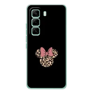 Чохол з леопардовим принтом на Infinix Hot 60 Pro (Леопардова Мінні)