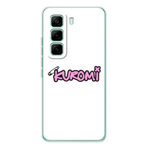 Чехол с персонажем Куроми на Infinix Hot 60 Pro (Лого Куроми)