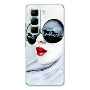 Чохол з картинкою Модні Дівчата Infinix Hot 60 Pro (Любителька коней)
