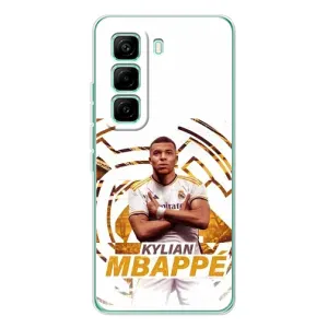Чохол (TPU) з Футболістом на Infinix Hot 60 Pro (Мбаппе Реал)
