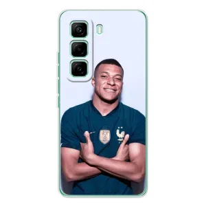 Чохол (TPU) з Футболістом на Infinix Hot 60 Pro (Мбаппешичка)