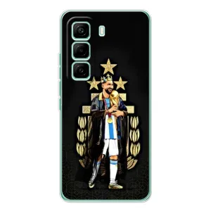 Чохли Лео Мессі Аргентина для Infinix Hot 60 Pro (Мессі король)