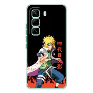 Купить Чехлы на телефон с принтом Anime для Infinix Hot 60 Pro (Минато)