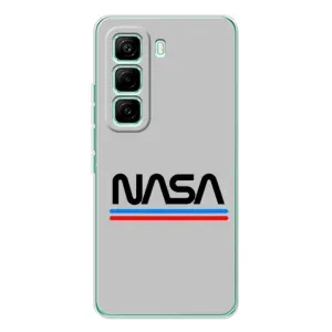 Силиконовый бампер с принтом "Наса" на Infinix Hot 60 Pro (Наса)