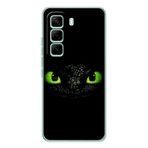Чехол дракон Беззубик для Infinix Hot 60 Pro (Глаза Беззубика)