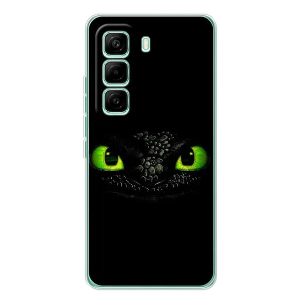 Чехол с рисунком «Глаза Беззубика» для Infinix Hot 60 Pro Чехол с рисунком «Глаза Беззубика» для Infinix Hot 60 Pro
