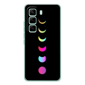 Чохол (ТПУ) з планетами на Infinix Hot 60 Pro (Повнолуння)