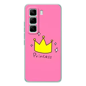 Девчачий Чехол для Infinix Hot 60 Pro (Princess)