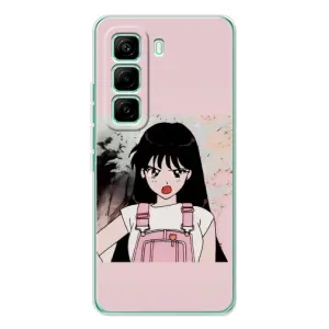 Чохли з героями АНИМЕ на Infinix Hot 60 Pro (Сейлор Марс)