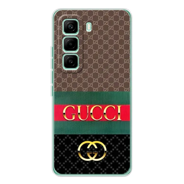 Чехол с рисунком «Стиль GUCCI» для Infinix Hot 60 Pro