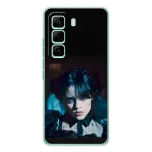 Чохол з картинкою Венсдей на Infinix Hot 60 Pro (Танець Венсдей)