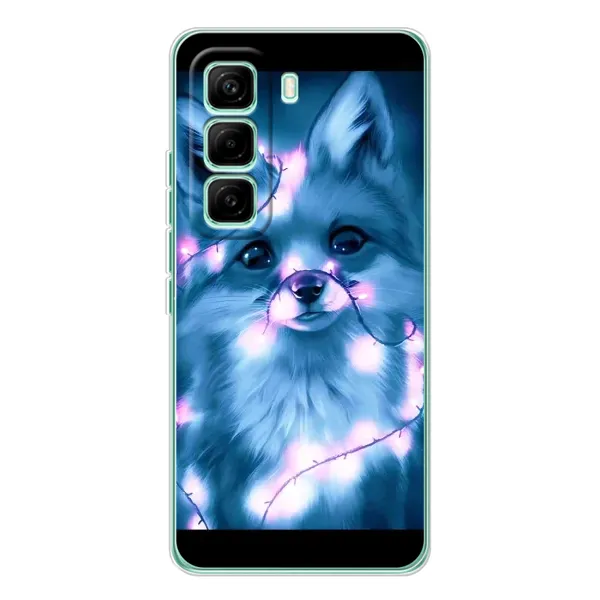 Чехол с рисунком «Яркая Лиса» для Infinix Hot 60 Pro Чехол с рисунком «Яркая Лиса» для Infinix Hot 60 Pro