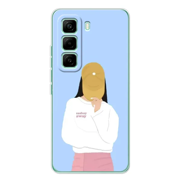 Чехол с рисунком «Желтая кепка» для Infinix Hot 60 Pro Чехол с рисунком «Желтая кепка» для Infinix Hot 60 Pro