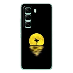 Летний Чехол на Infinix Hot 60 Pro (Желтый Закат)