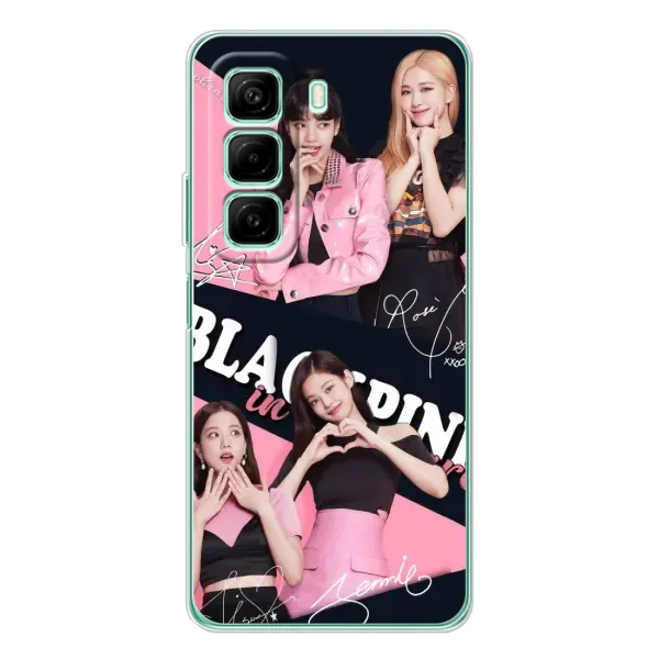 Чехол с рисунком «BLACKPINK» для Infinix Hot 60 Чехол с рисунком «BLACKPINK» для Infinix Hot 60
