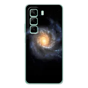 Чохли КОСМОС на Infinix Hot 60 (Чорна дира)
