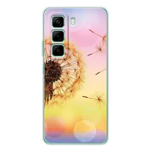 Силіконовий Чохол з кульбабками на Infinix Hot 60 (Квітка-кульбаба)