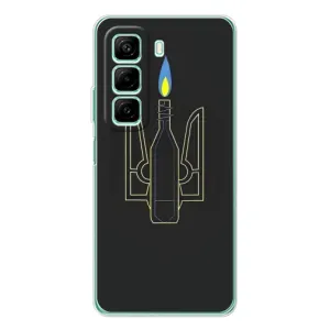 Чохол з картинкою (Патріотичний ГЕРБ) на Infinix Hot 60 (Герб - Молотова)