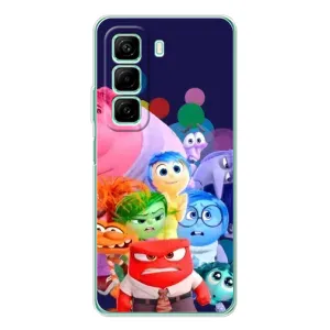 Чохол Головоломка для Infinix Hot 60 - (AlphaPrint) (Герої головоломки)