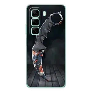 Чехол КИБЕРСПОРТ для Infinix Hot 60 (Кинжал КС ГО)