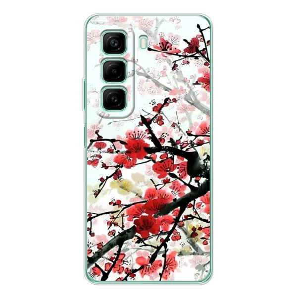 Чехол с рисунком «Красивая Сакура» для Infinix Hot 60 Чехол с рисунком «Красивая Сакура» для Infinix Hot 60