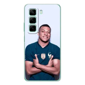Чохол (TPU) з Футболістом на Infinix Hot 60 (Мбаппешичка)