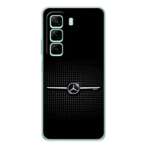 Силіконовий бампер з картинкою машини на Infinix Hot 60 (Mercedes)