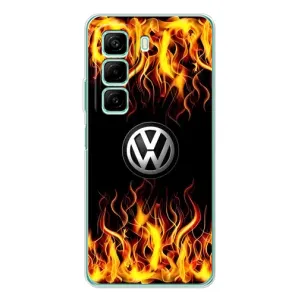 Чохол "Фольксваген" для Infinix Hot 60 (Вогняний Лого)