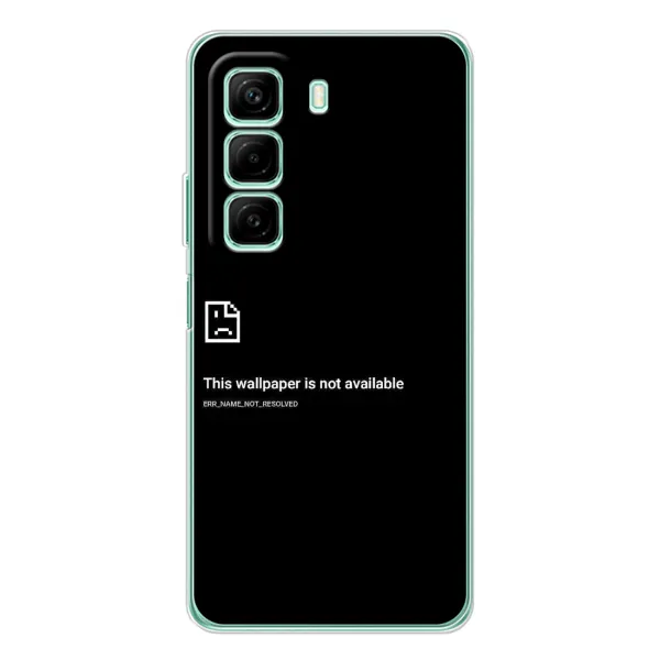 Чехол с рисунком «Ошибка» для Infinix Hot 60 Чехол с рисунком «Ошибка» для Infinix Hot 60