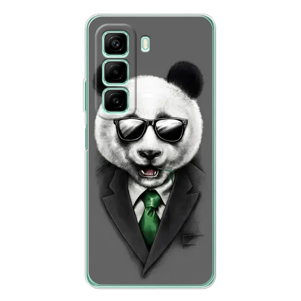 Чехол с рисунком «Панда в очках» для Infinix Hot 60 Чехол с рисунком «Панда в очках» для Infinix Hot 60