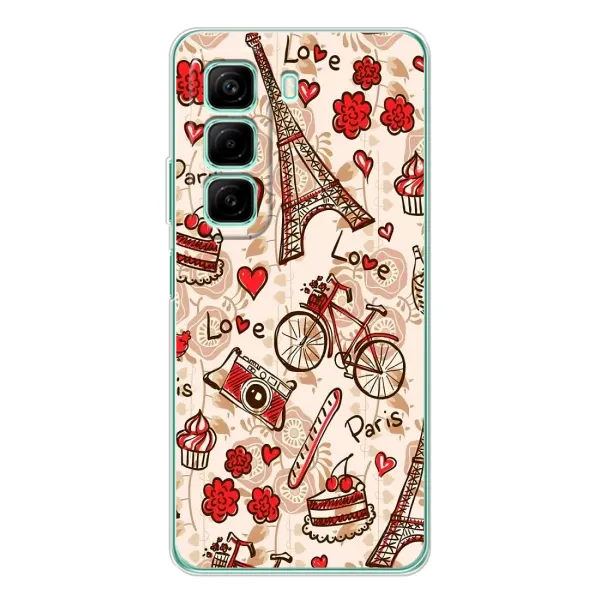 Чехол с рисунком «Париж мечта» для Infinix Hot 60 Чехол с рисунком «Париж мечта» для Infinix Hot 60