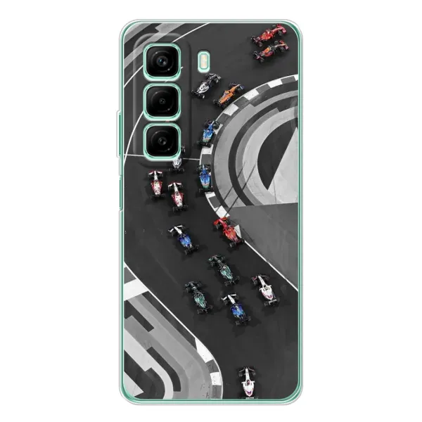 Чехол с рисунком «Гонки ф1» для Infinix Hot 60 Чехол с рисунком «Гонки ф1» для Infinix Hot 60