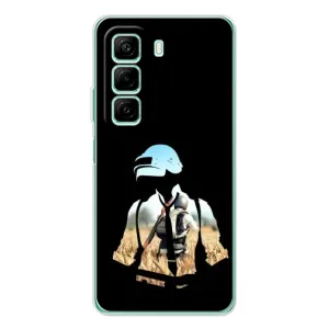 Чохол з картинкою "Герой Pubg" на Infinix Hot 60 (Пубг мен)
