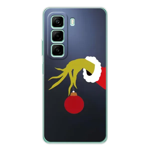 Чехол с рисунком «Рука Гринча» для Infinix Hot 60 Чехол с рисунком «Рука Гринча» для Infinix Hot 60