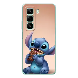 Чохол з малюнком Стіч для Infinix Hot 60 (Стіч з шоколадом)