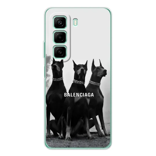 Чехол с рисунком «Три добермана» для Infinix Hot 60 Чехол с рисунком «Три добермана» для Infinix Hot 60