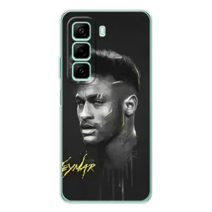Силиконовый Чехол Infinix Hot 60i (Junior Neymar)