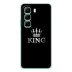 Чохол (Корона на чорному фоні) для Хот 60і (KING)