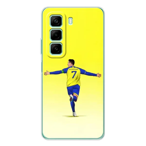 Чехол с рисунком «Криштиану Аль Наср» для Infinix Hot 60i