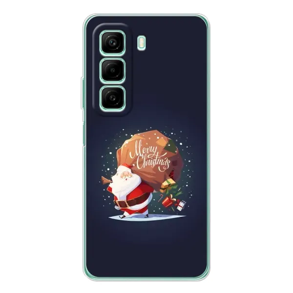 Чехол с рисунком «Подарки от Санты» для Infinix Hot 60i Чехол с рисунком «Подарки от Санты» для Infinix Hot 60i