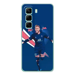 Силиконовый Чехол Infinix Hot 60i (Празднование Неймара)
