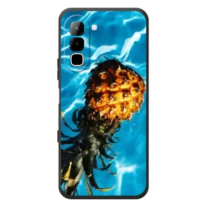 Чохол з зображенням смачної їжі для Infinix Hot 70 (Ананас)
