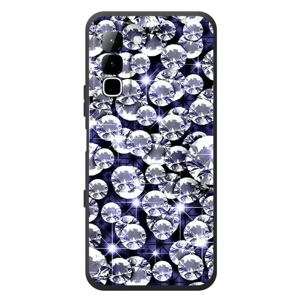 Чехол с рисунком «Бриллианты» для Infinix Hot 70 Чехол с рисунком «Бриллианты» для Infinix Hot 70