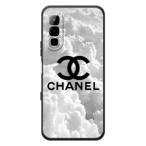 Чехол с Брендами одежды на Инфиникс Хот 70 (CHANEL)