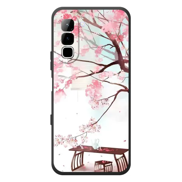 Чехол с рисунком «Чайная церемония» для Infinix Hot 70 Чехол с рисунком «Чайная церемония» для Infinix Hot 70