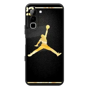 Силиконовый Чехол Nike Air Jordan на Инфиникс Хот 70 (Джордан 23)